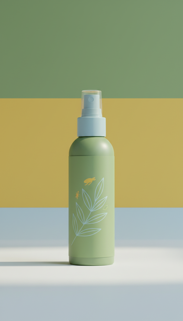 Herbal Mosquito Repellent Room Spray With Tulsi
