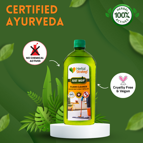 Herbal Floor Cleaner & Insect Repellent | Product Size: 500 ml, 1Ltr, 2Ltrs & 5Ltrs