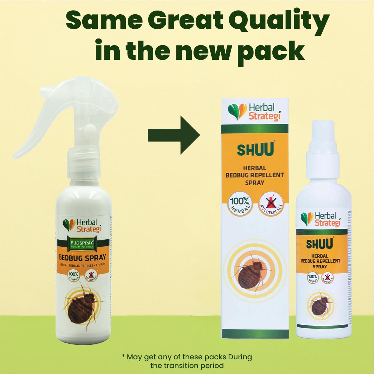 Herbal bed bugs spray | Non - toxic | plant-based | 100% Herbal