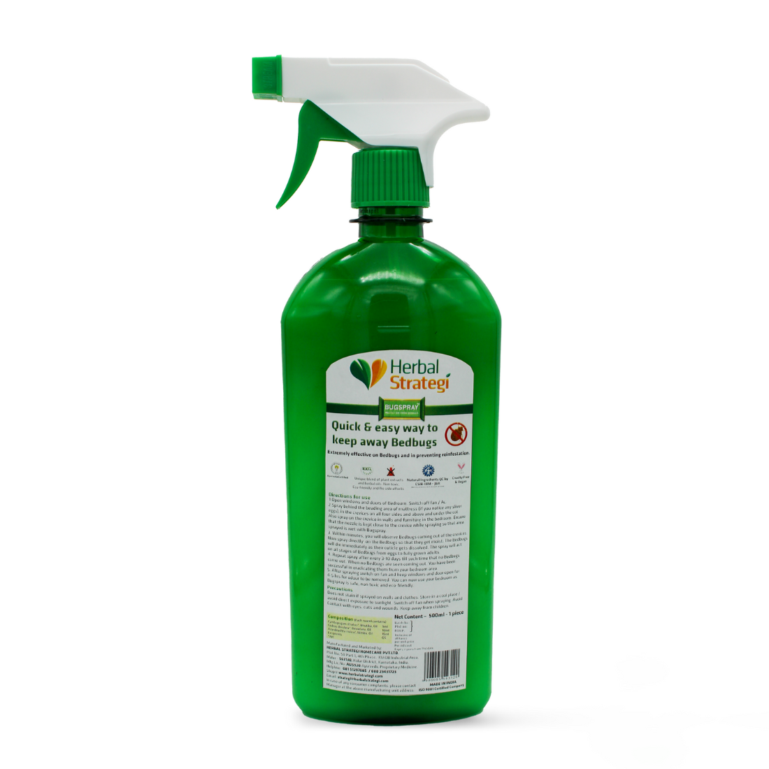 Herbal bed bugs spray | Non - toxic | plant-based | 100% Herbal