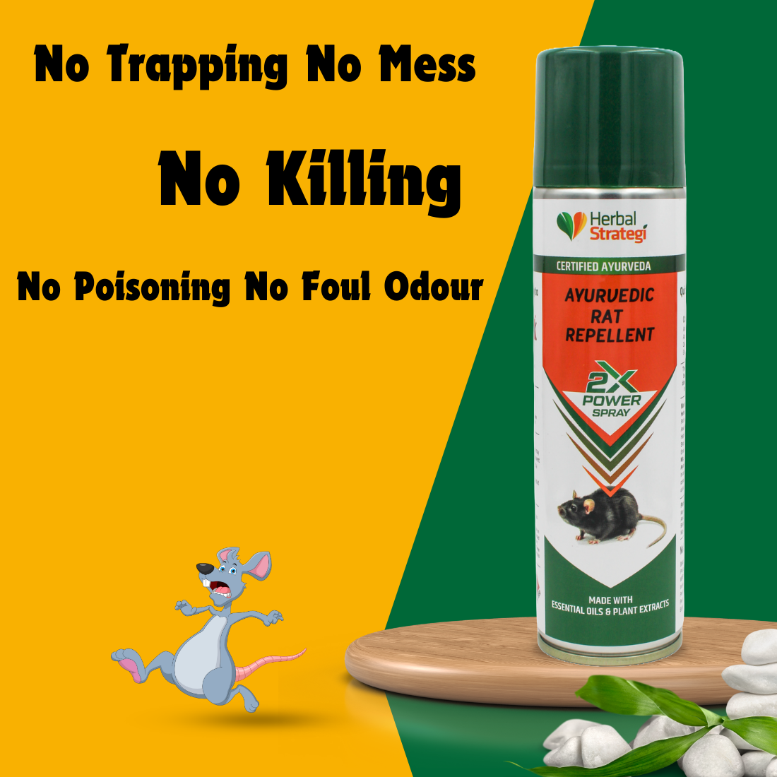 Ayurvedic Rat Repellent – Safe, Natural & Powerful Protection