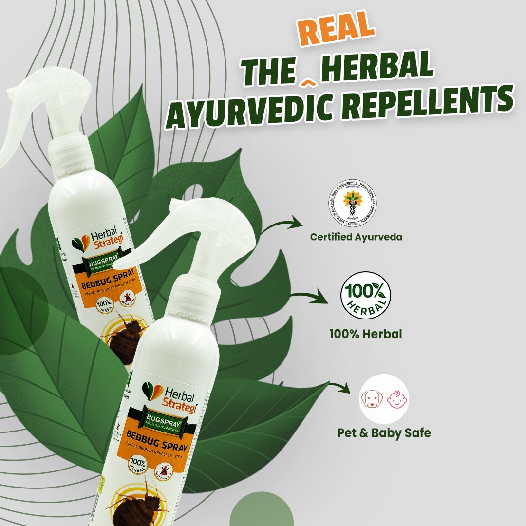 Herbal bed bugs spray | Non - toxic | plant-based | 100% Herbal