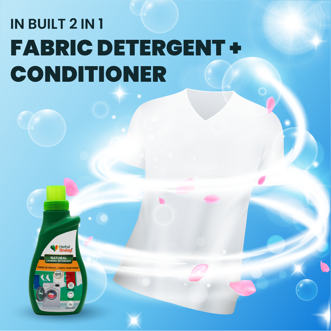 Natural Liquid Detergent | Intense Clean Fabric Liquid Detergent