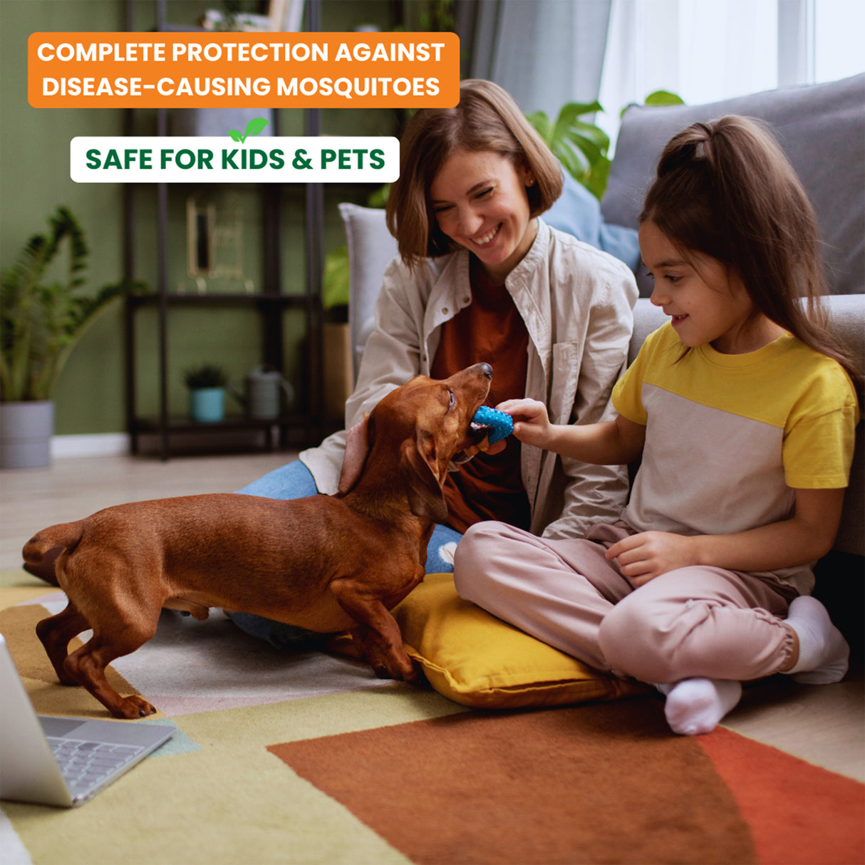 SHUU Herbal Mosquito Repellent Room Spray (Pack of 2 X 100ml)