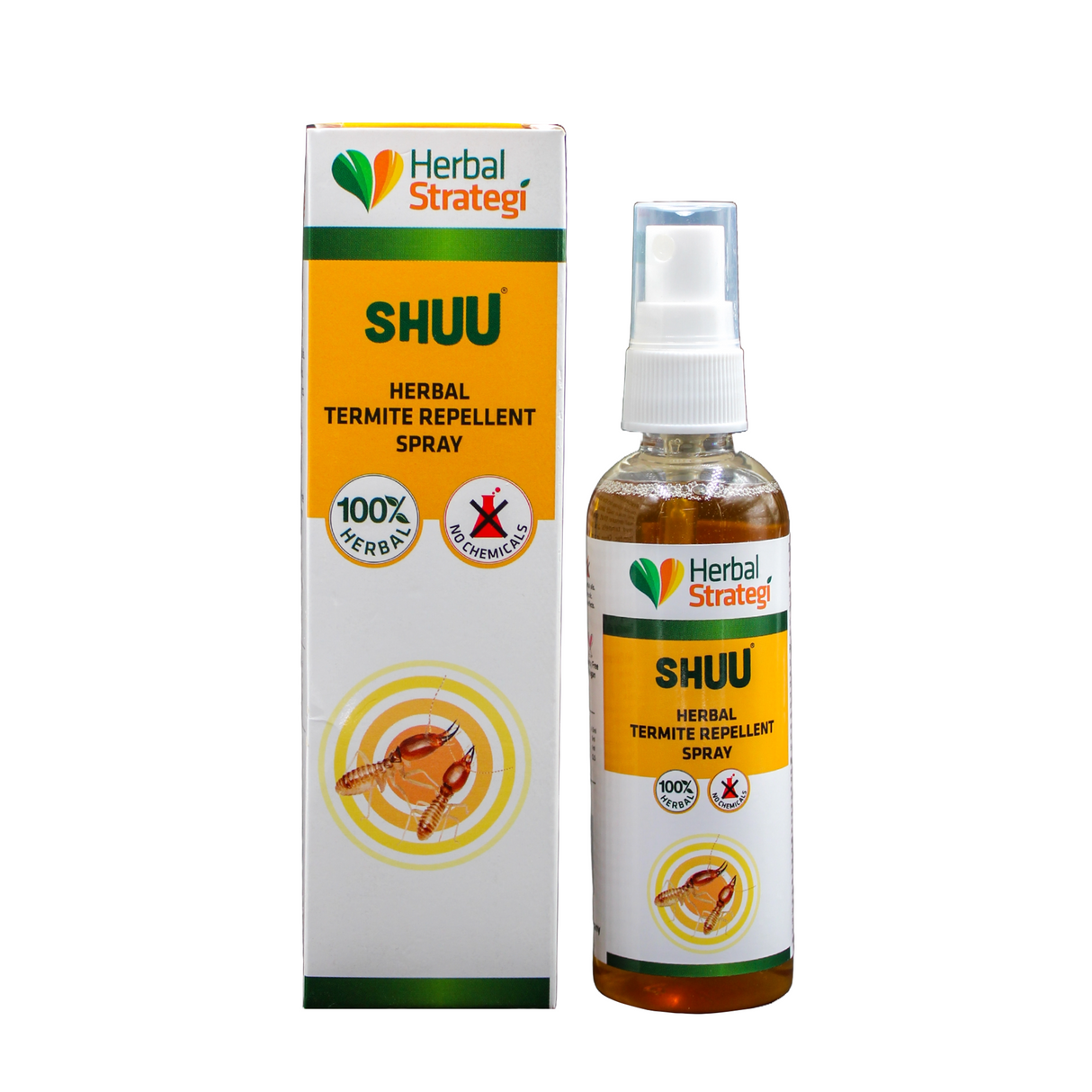 Herbal Termite Repellent Spray | Non - toxic | plant-based | 100% Herbal