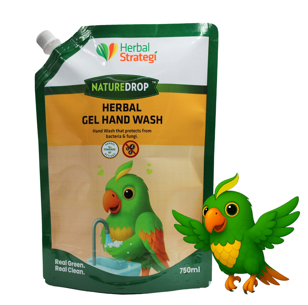 NatureDrop Gel Hand Wash – Khanewala Clean | Powered by Herbal Actives