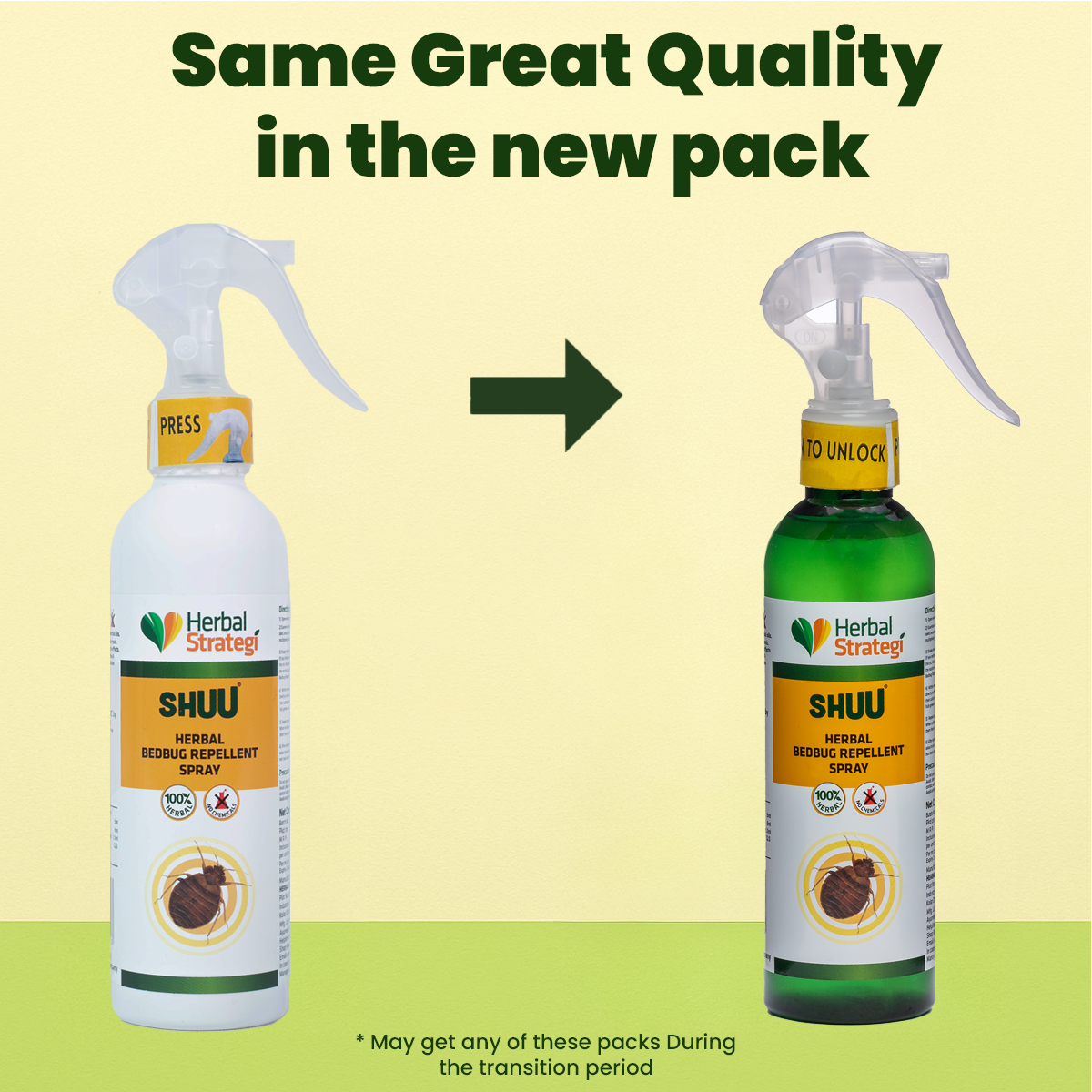 Herbal bed bugs spray | Non - toxic | plant-based | 100% Herbal