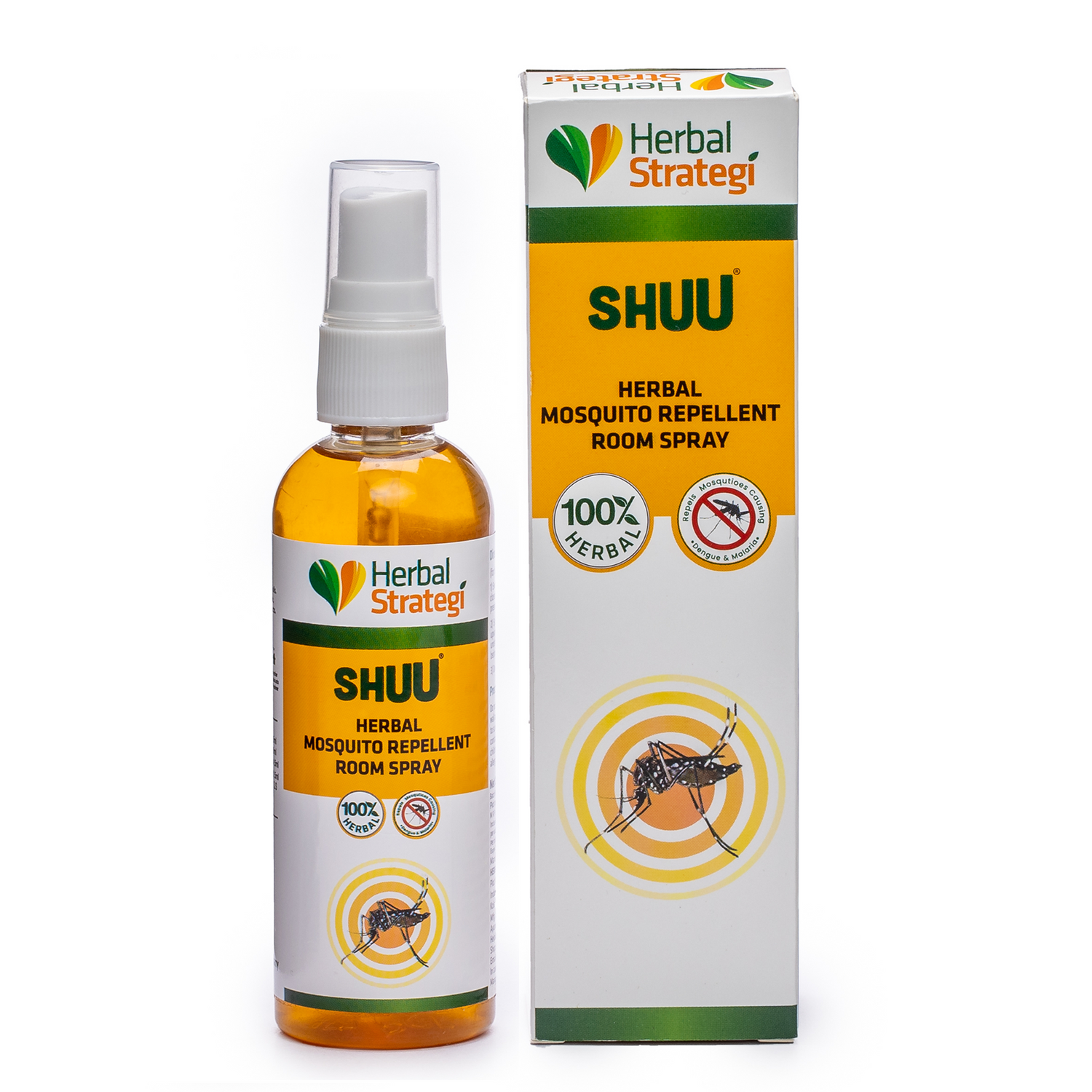 Herbal Mosquito Repellent Room Spray | Non - toxic | plant-based | 100% Herbal