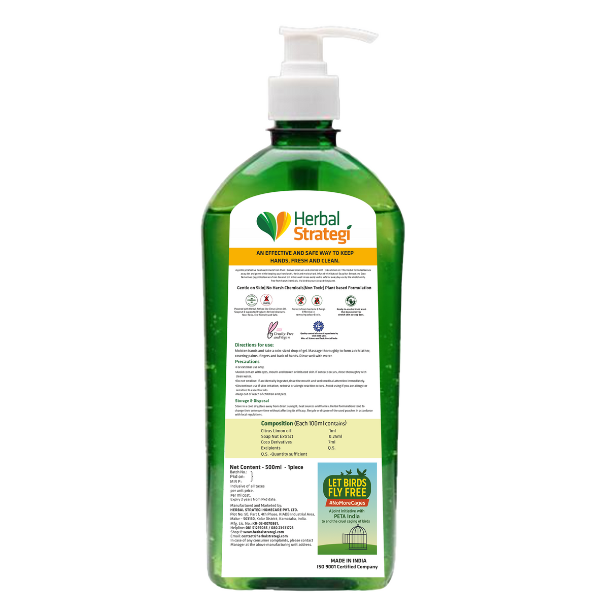 NatureDrop Gel Hand Wash – Khanewala Clean | Powered by Herbal Actives