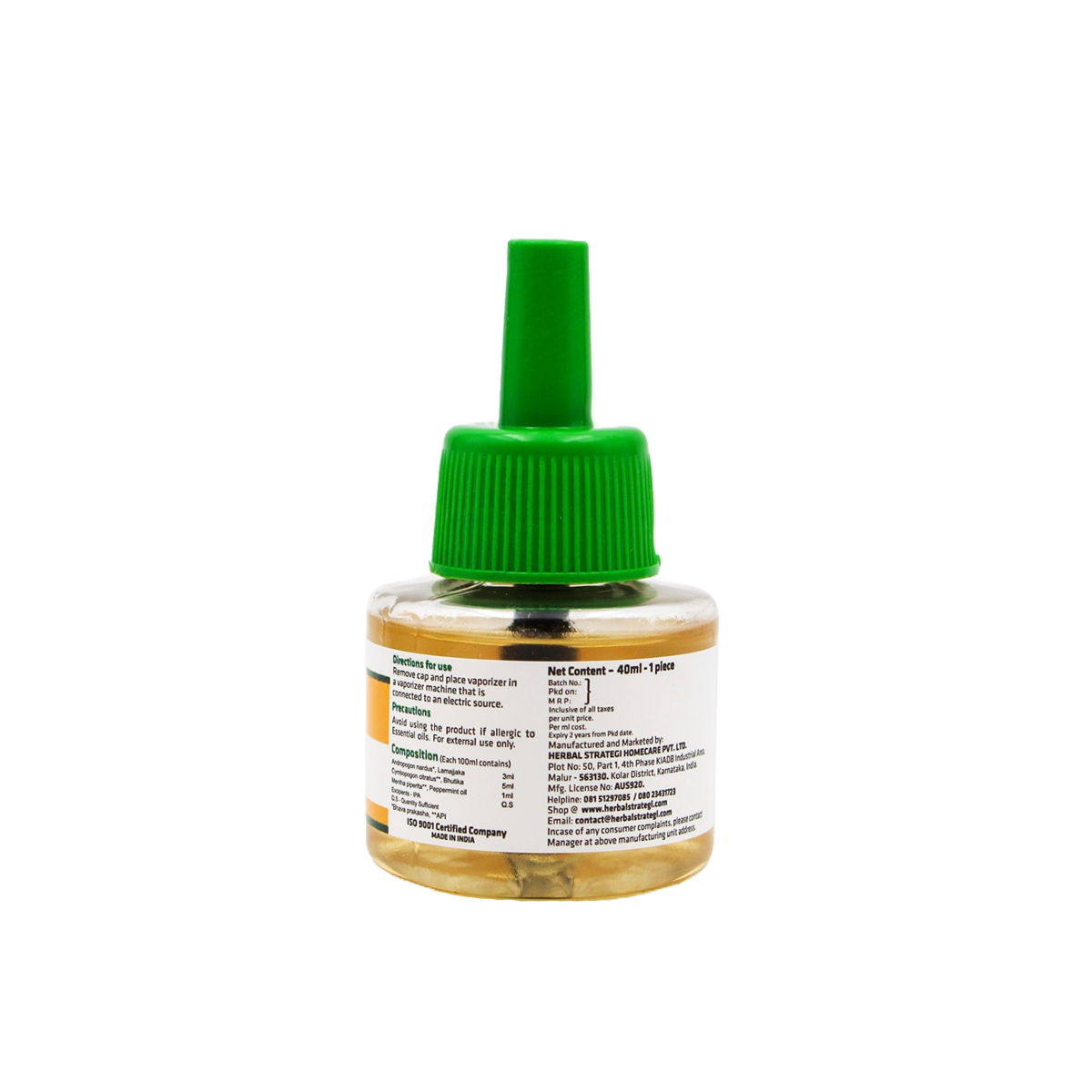 Herbal Mosquito Repellent Vaporizer | Pack Size: 40 ml