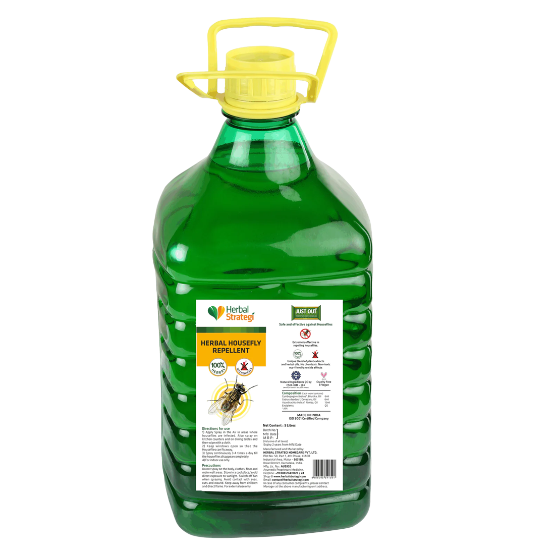 Herbal Housefly Repellent Spray | Non - toxic | plant-based | 100% Herbal