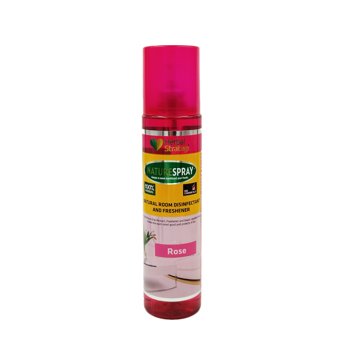 Rose Herbal Room Freshener & Disinfectant | Product Size: 250 ml,500 ml, 5 ltrs