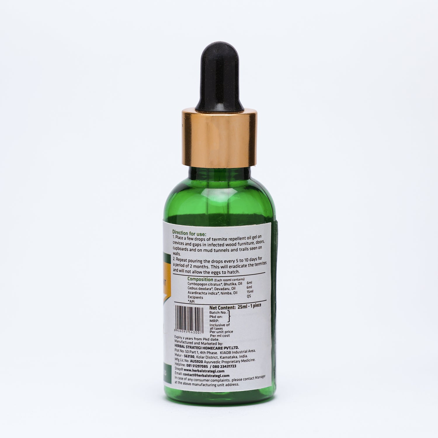 Termite Repellent Oil Gel