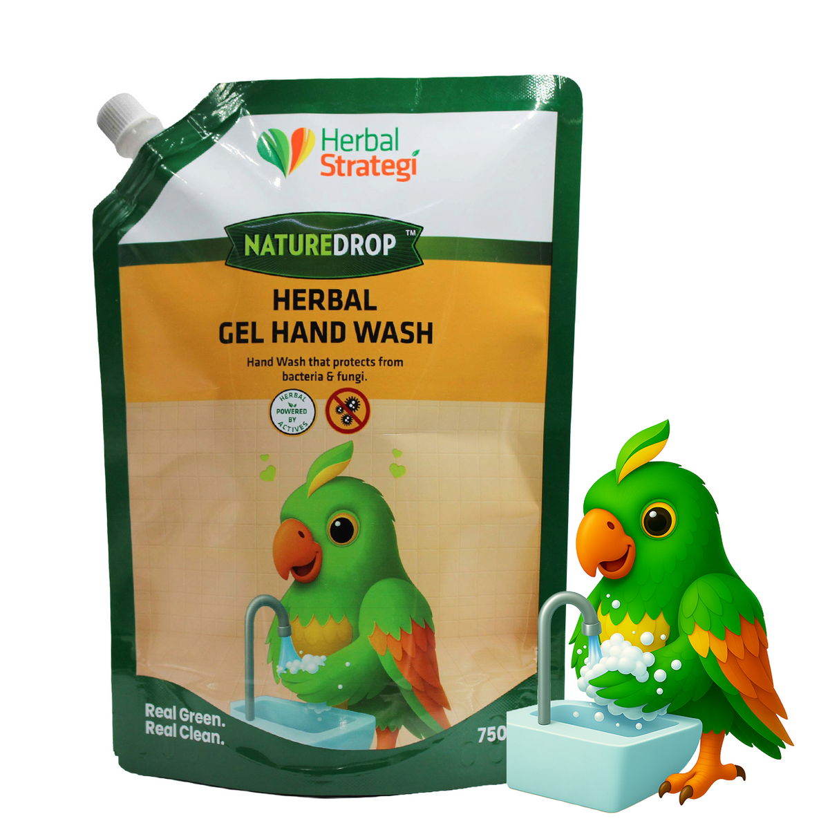 NatureDrop Gel Hand Wash – Khanewala Clean | Powered by Herbal Actives