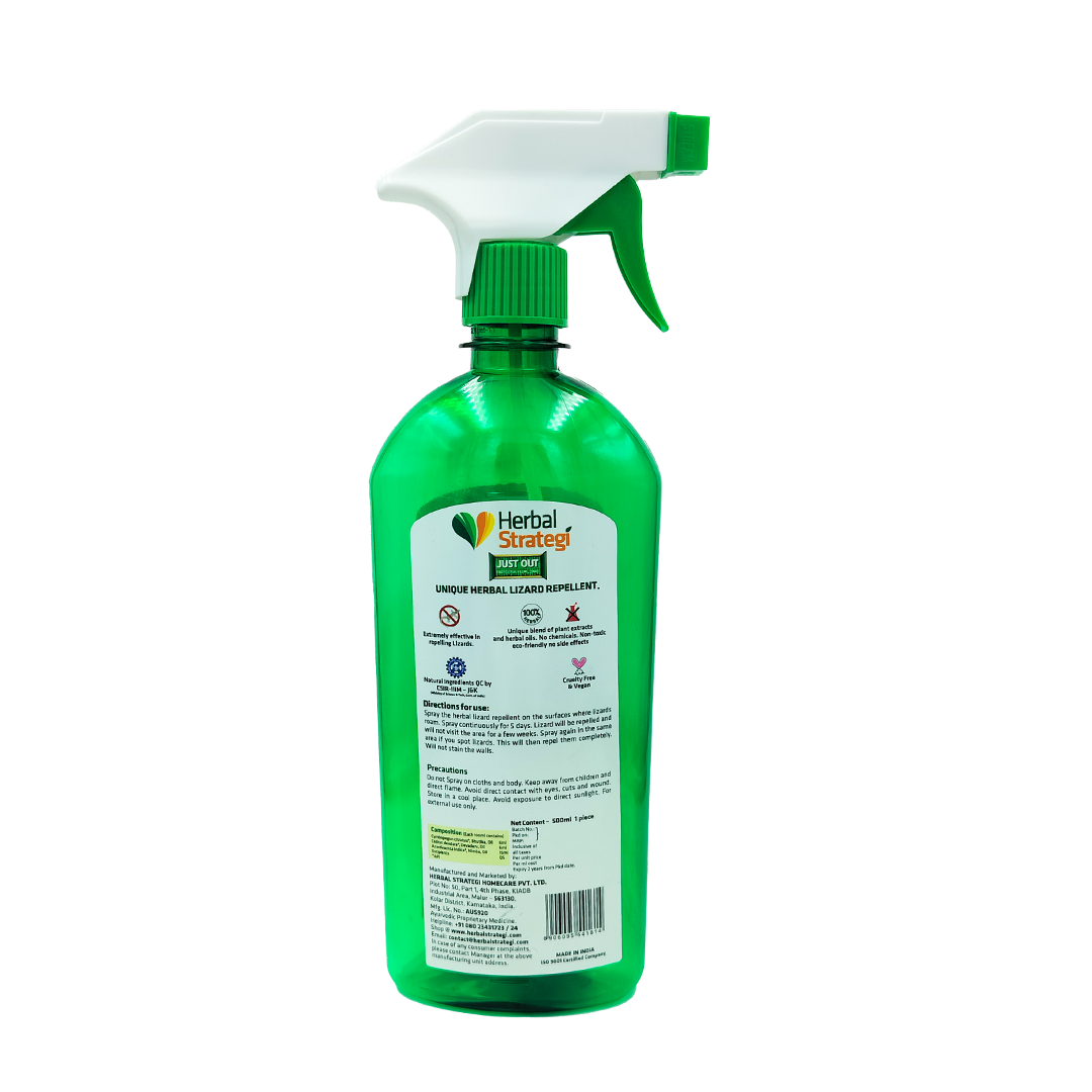 Herbal Lizard Repellent Spray | Non - toxic | plant-based | 100% Herbal