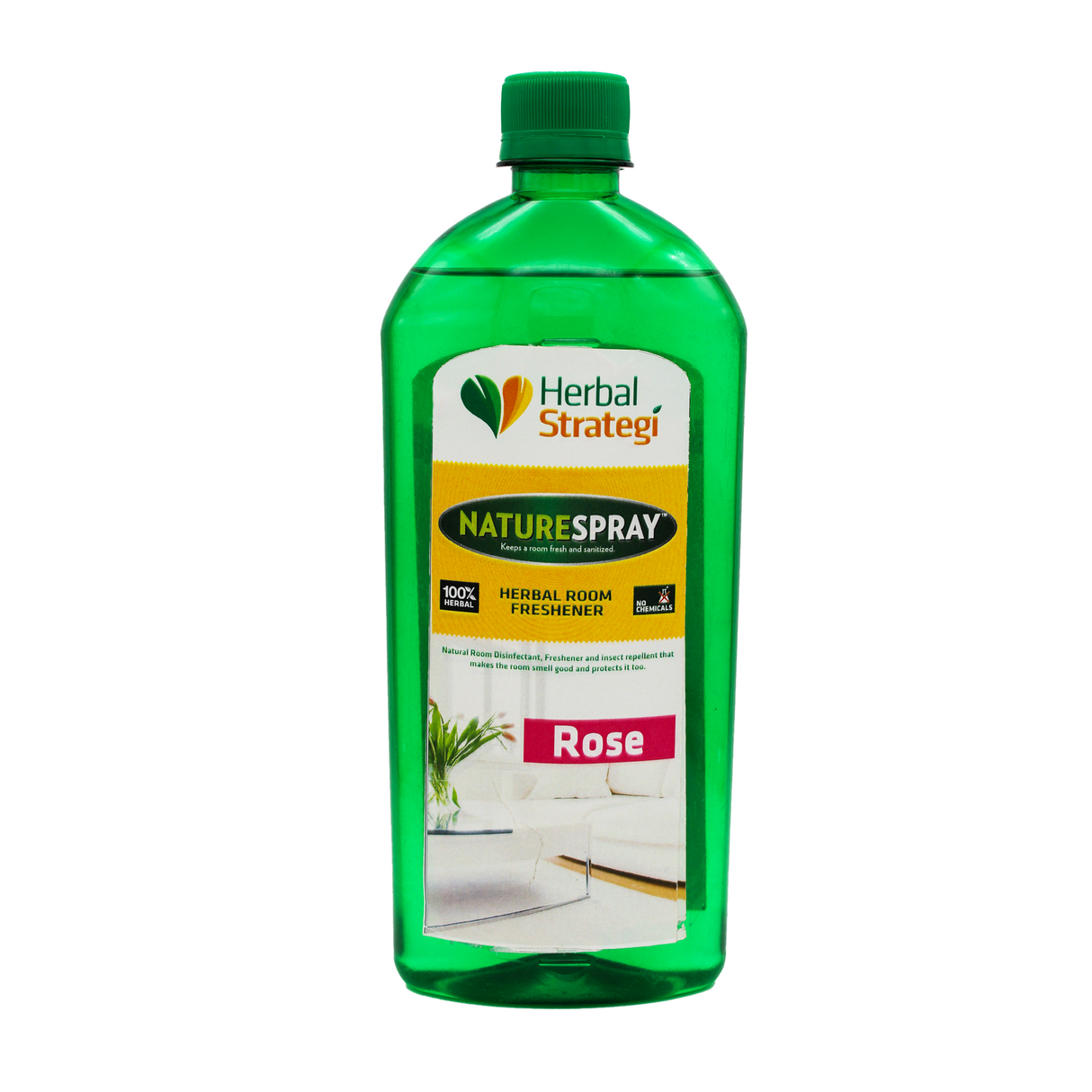 Rose Herbal Room Freshener & Disinfectant | Product Size: 250 ml,500 ml, 5 ltrs
