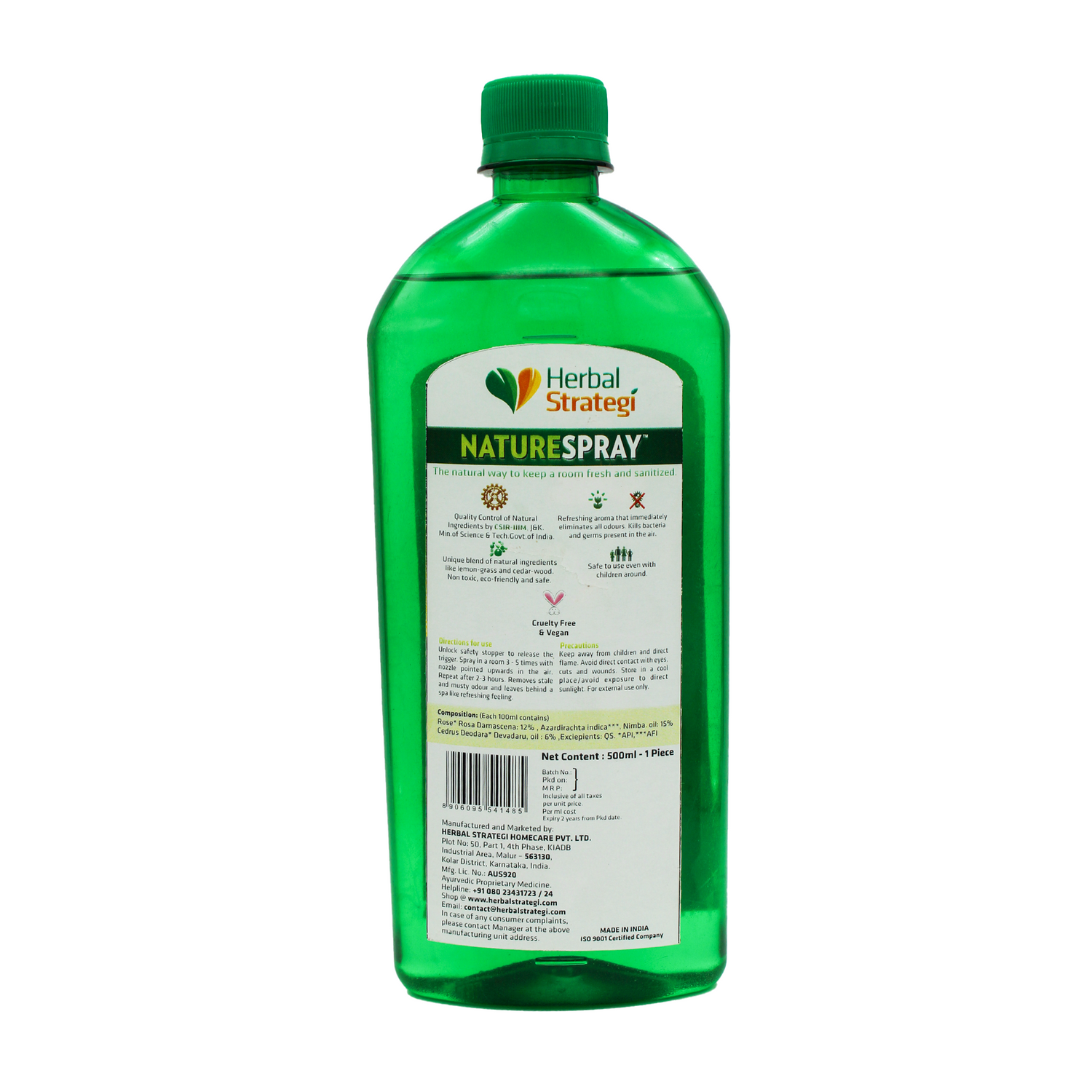 Rose Herbal Room Freshener & Disinfectant | Product Size: 250 ml,500 ml, 5 ltrs