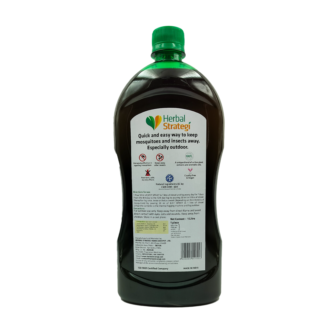 Herbal Outdoor Thermal Fogging Solutions For Mosquito | 500 ml, 1 ltrs, 5 ltrs