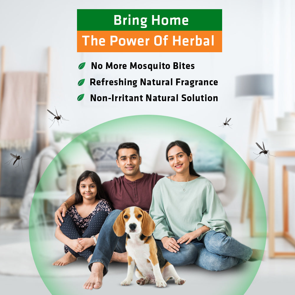 Herbal Mosquito Repellent Vaporizer | Pack Size: 40 ml