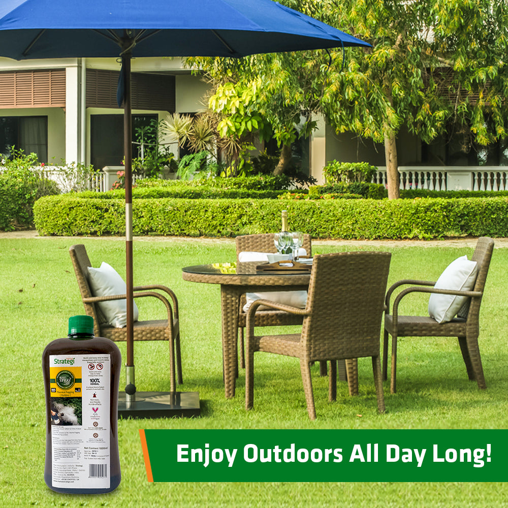Herbal Outdoor Thermal Fogging Solutions For Mosquito | 500 ml, 1 ltrs, 5 ltrs
