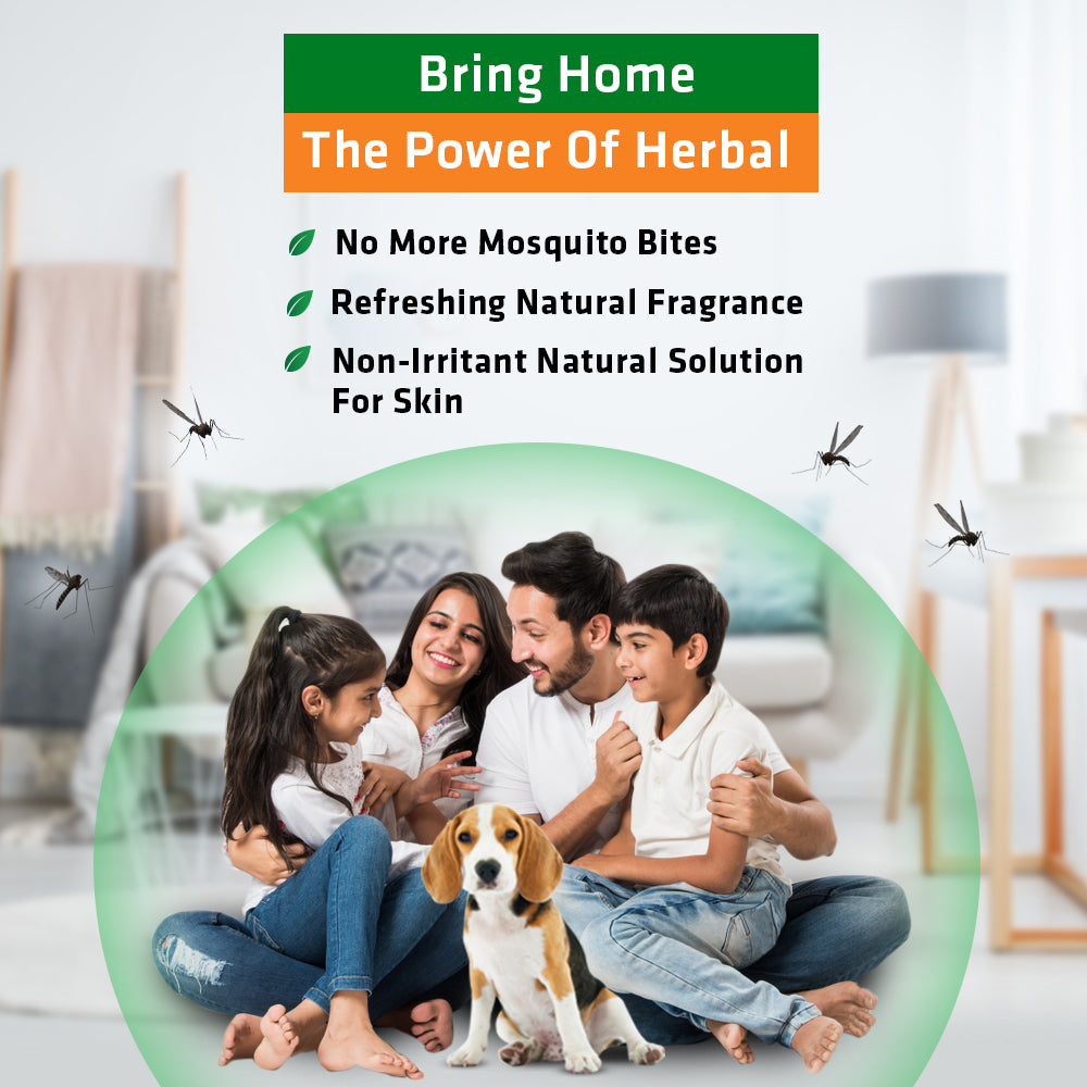 Herbal Mosquito Repellent Body Spray | Product Size: 100 ml, 500 ml, 5 ltrs