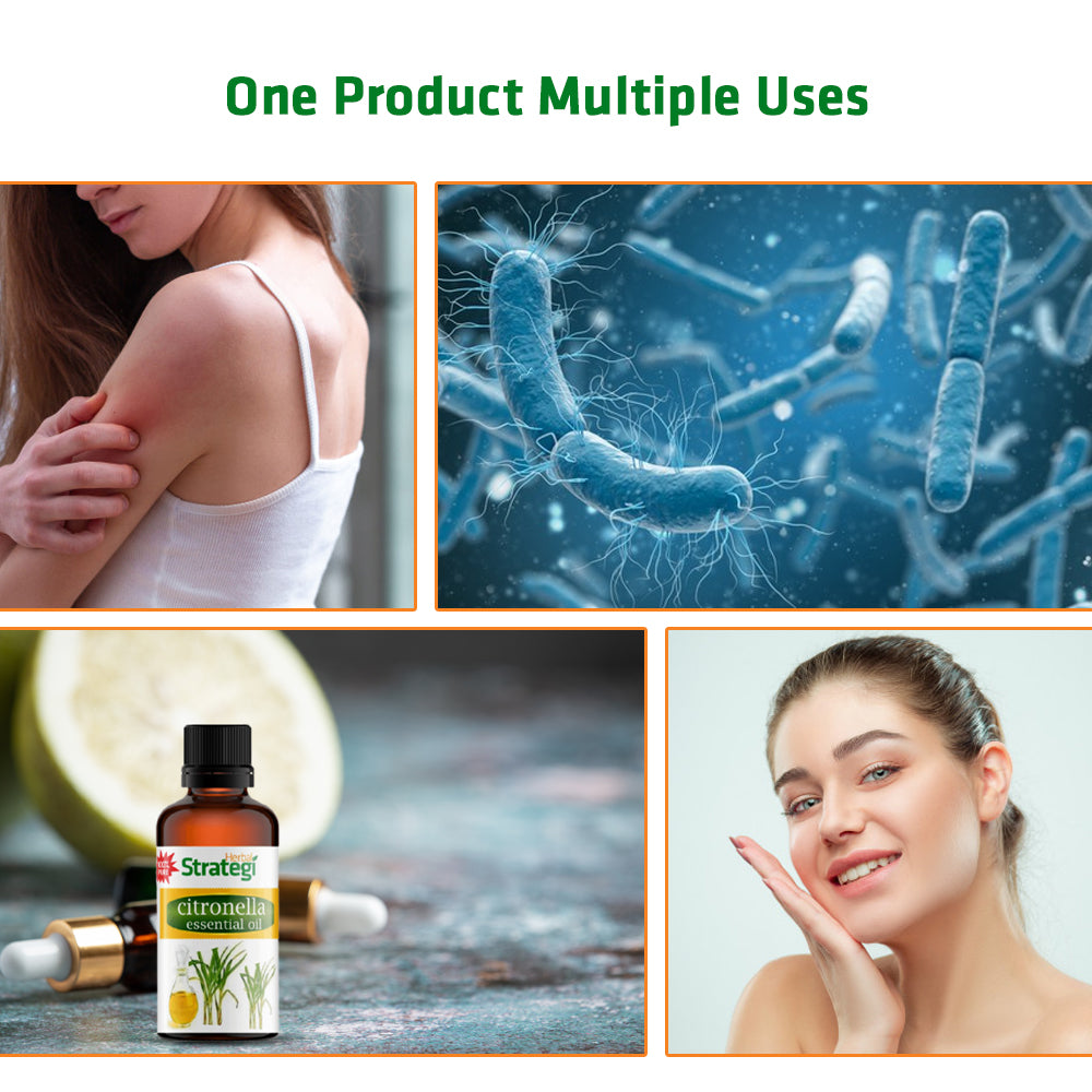 Herbal Citronella Essential Oil | Product Size: 15ml
