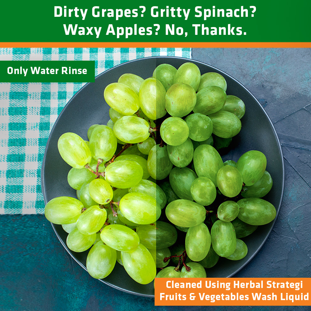 Herbal Fruits and Vegetables Wash | Product Size: 500 ml, 2 ltr, 5 ltr