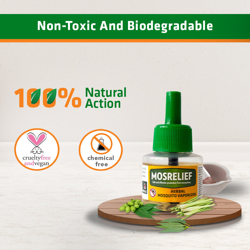 Herbal Mosquito Repellent Vaporizer | Pack Size: 40 ml