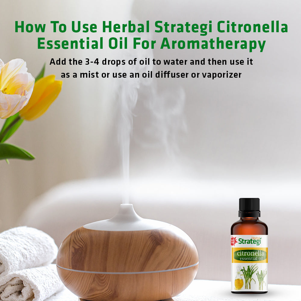 Herbal Citronella Essential Oil | Product Size: 15ml