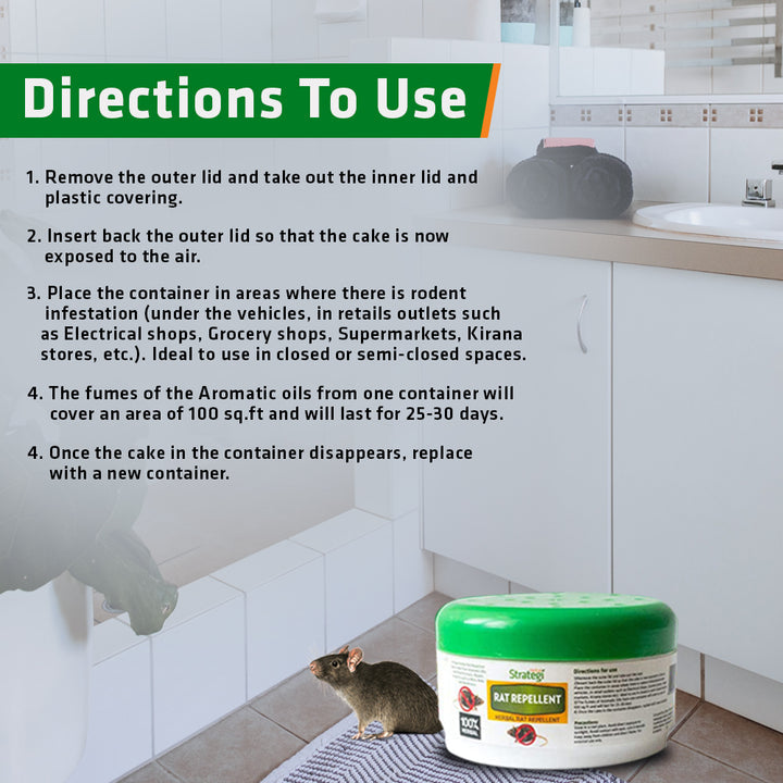 Herbal Rat Repellent | Product Size: 50 g