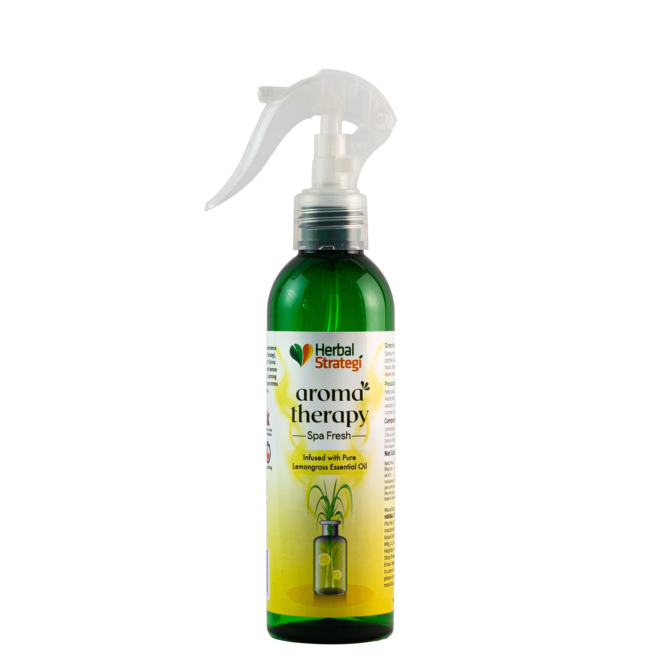 Aroma Therapy Spray - Lemongrass - 200 ml – Herbal Strategi