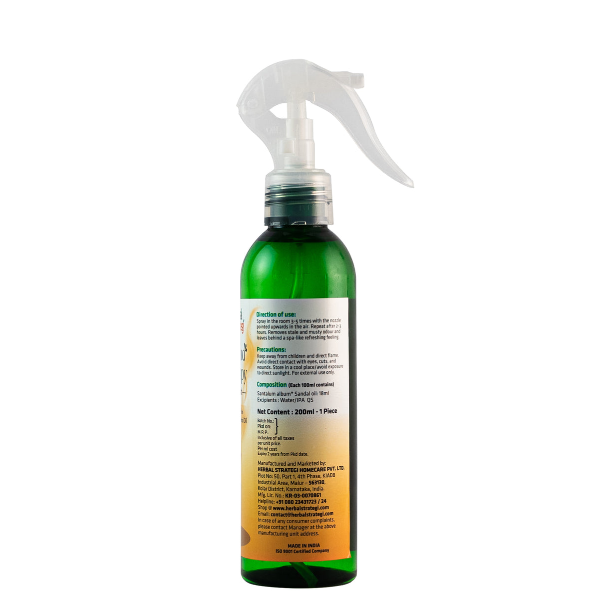Aroma Therapy Spray - Sandalwood - 200 ml