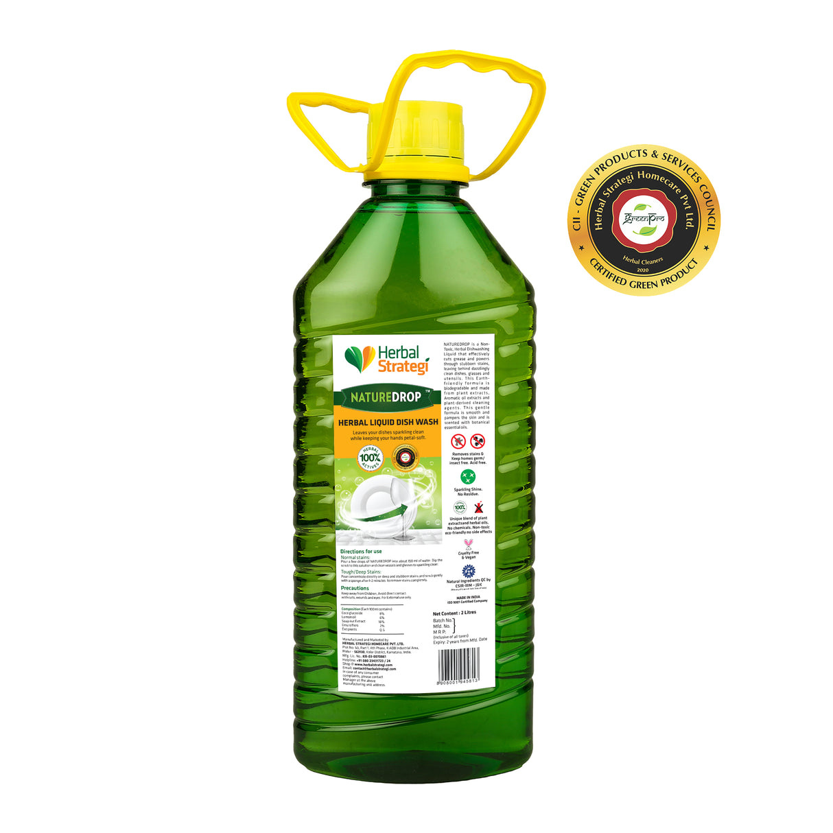 Natural Dishwashing Liquid | Non-toxic & Chemical Free Dishwash liquid
