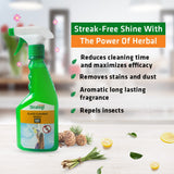 Herbal Glass cleaner, Disinfectant & Insect Repellent - Herbal Strategi