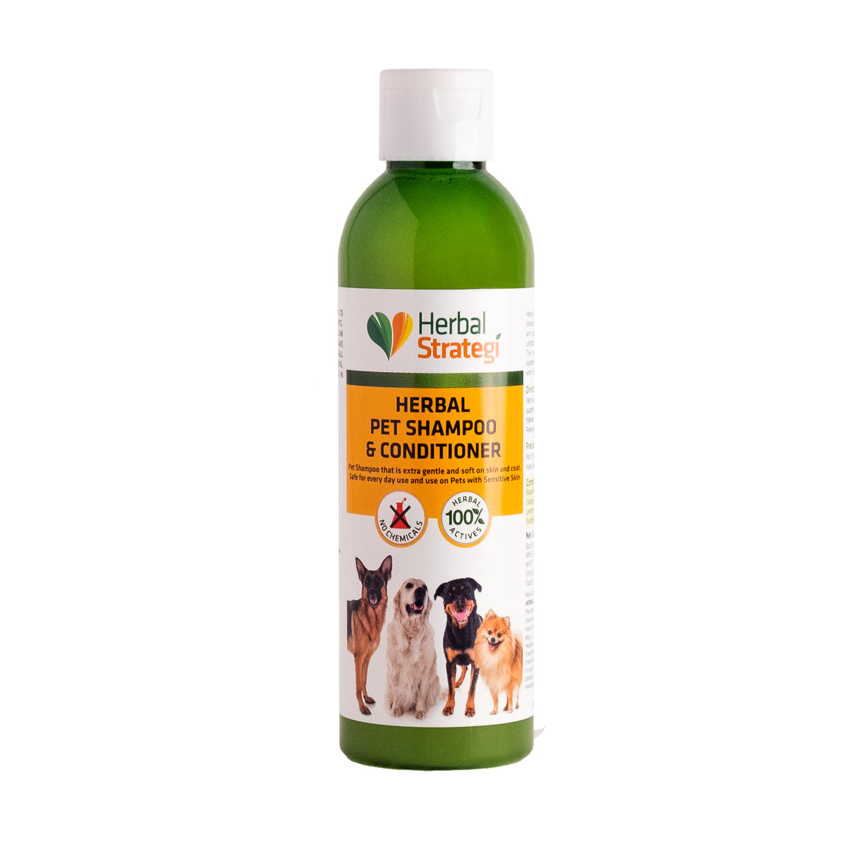 Herbal Pet Shampoo and Conditioner | Product Size: 100 ml, 200 ml
