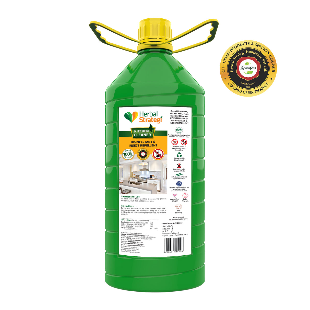 Natural Kitchen Cleaner | Kitchen-safe formula All Purpose Cleaner