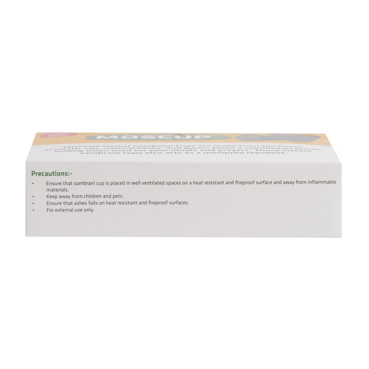 MOSCUP - Herbal Sambrani Cups | Pack of 6 Cups