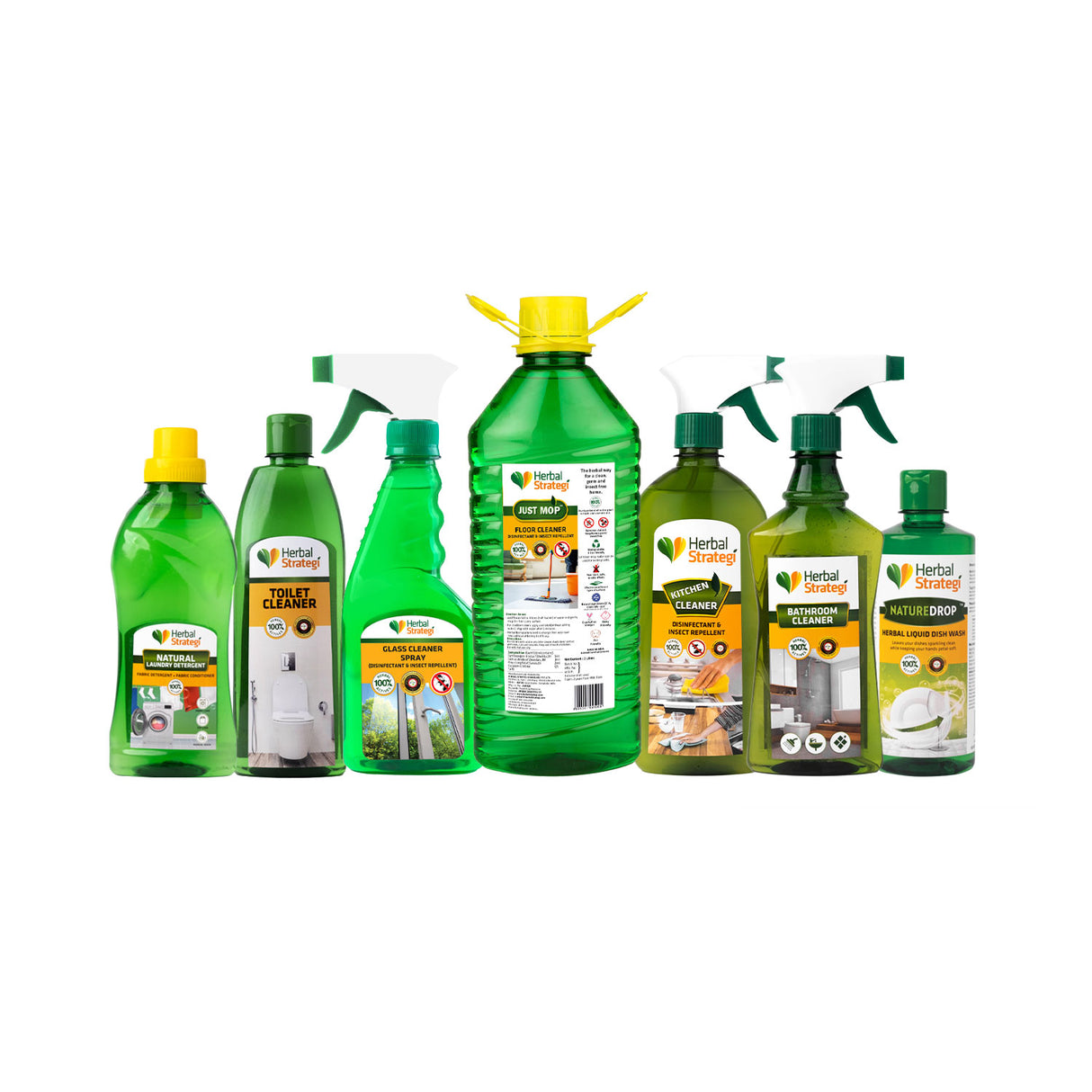 Natural Cleaning Products (Pack of 7)