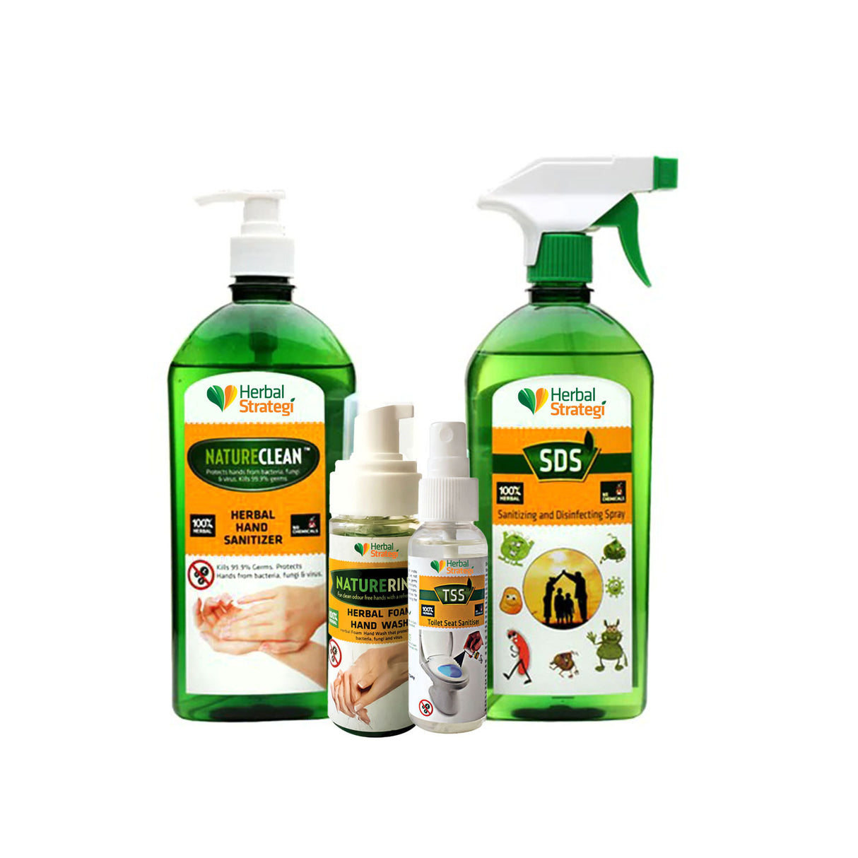 Natural Hygiene Products (Pack of 4)