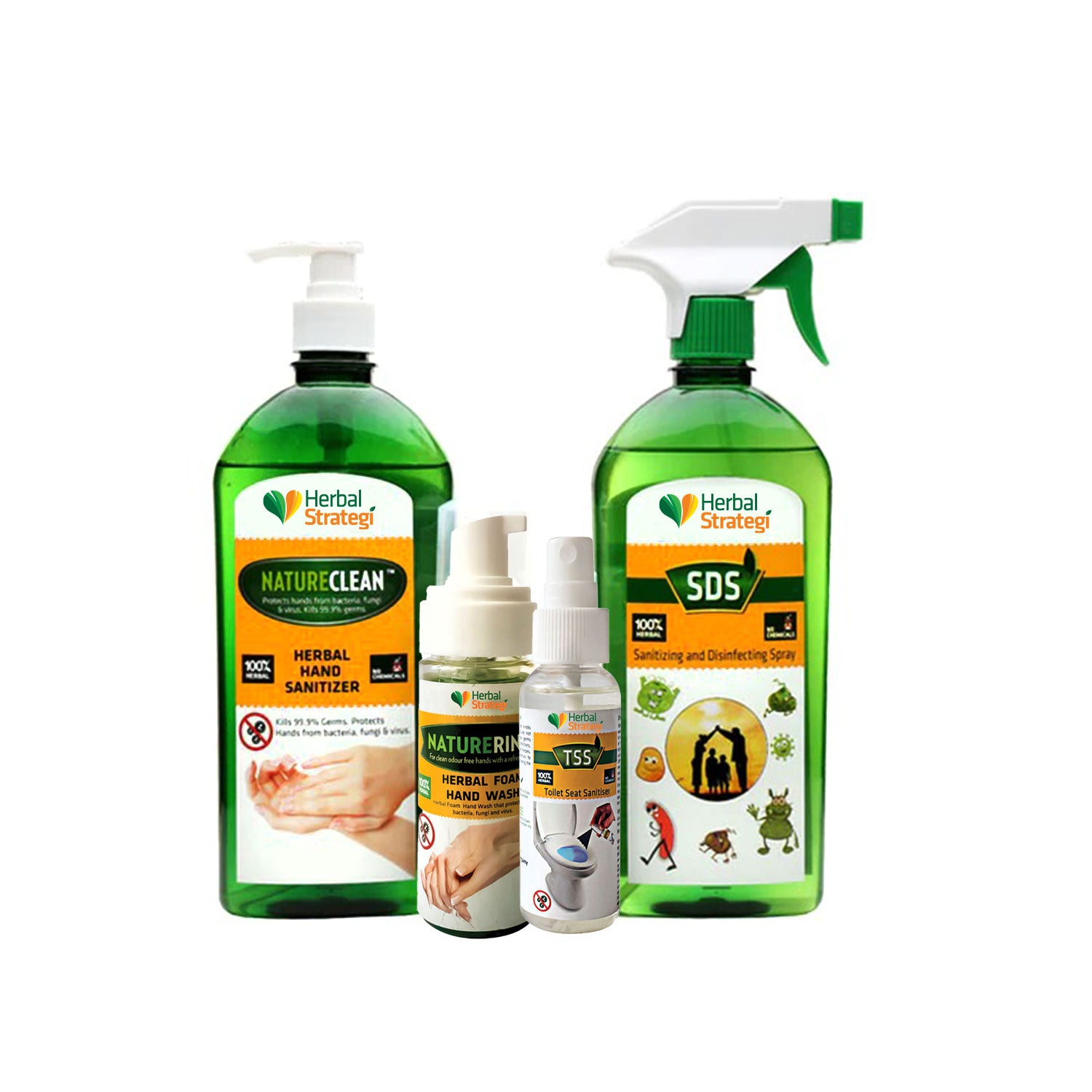 Natural Hygiene Products (Pack of 4)