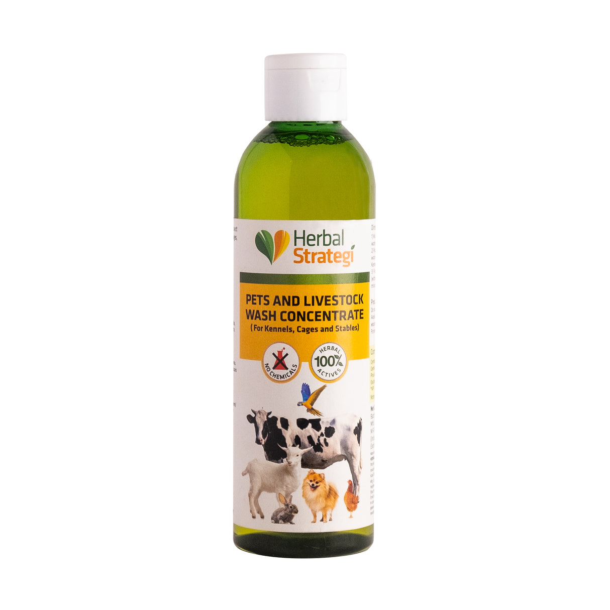Herbal Wash Concentrate For Pets and Livestock | Product Size: 200 ml