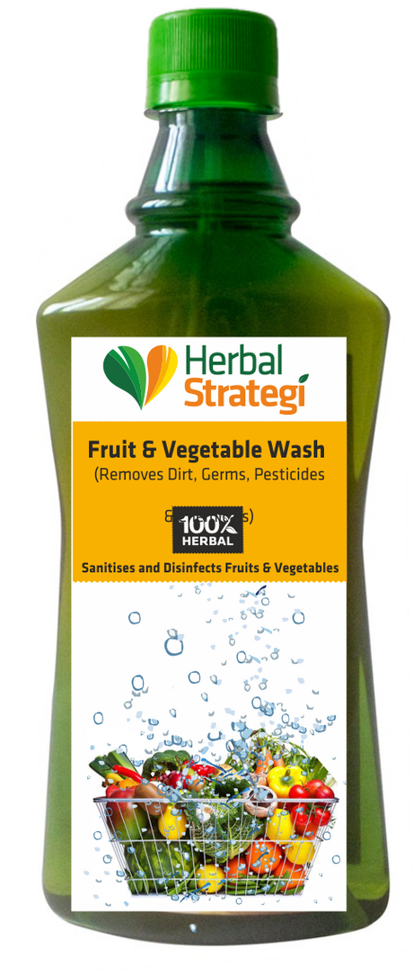 Herbal Fruits and Vegetables Wash | Product Size: 500 ml, 2 ltr, 5 ltr