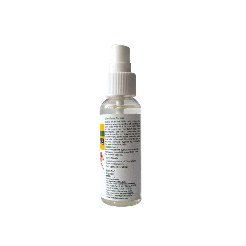 Herbal Toilet Seat Sanitiser (TSS) - Herbal Strategi