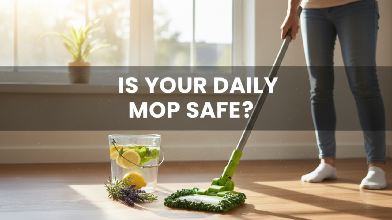 🌿 Is Your Daily Mop Making Your Home Safer — or More Toxic?