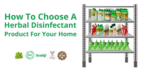 How to choose a herbal disinfectant product for your home