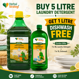 Buy 5L Laundry Detergent & Get 1L Dishwash Free