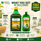 Buy 5L Laundry Detergent & Get 1L Dishwash Free