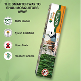 Herbal Mosquito Repellent Agarbatti/Incense Sticks | Product Size: 40 Sticks, 120 Sticks