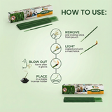 Herbal Mosquito Repellent Agarbatti/Incense Sticks | Product Size: 40 Sticks, 120 Sticks