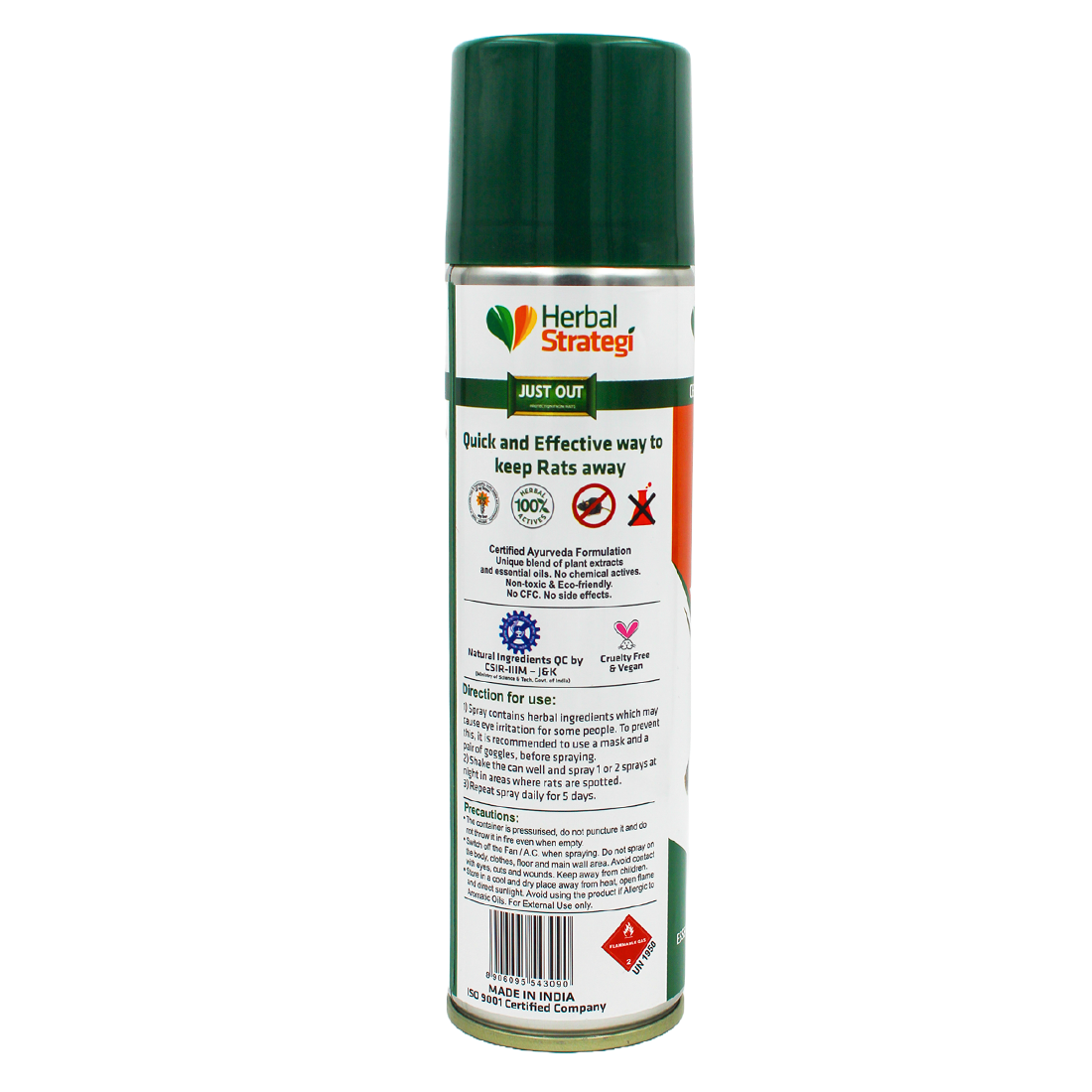 AYURVEDIC RAT  REPELLENT – 2X POWER SPRAY